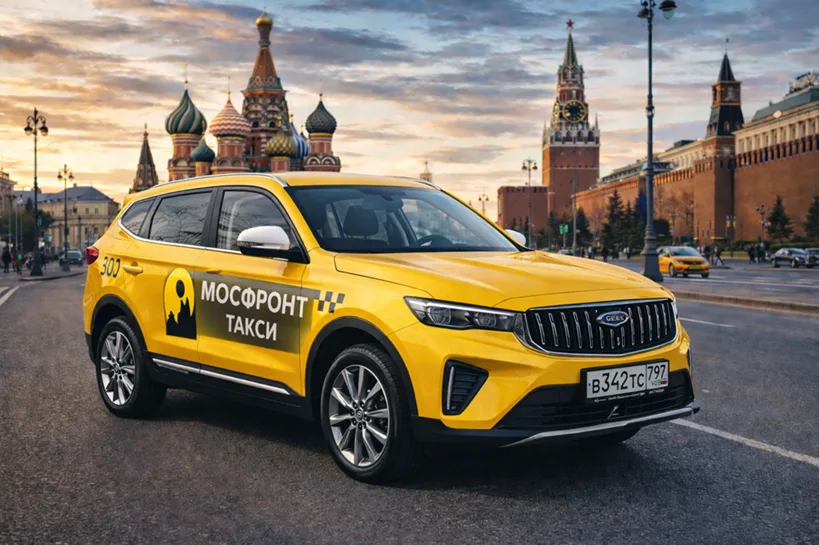 Geely Atlas Pro — аренда авто под такси